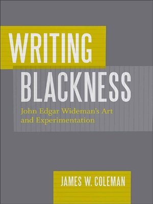 cover image of Writing Blackness